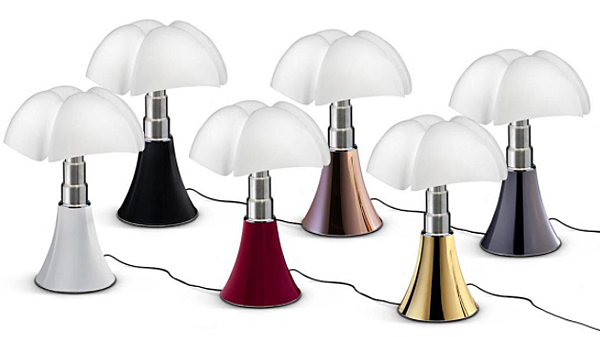 lampe pipistrello couleurs